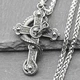 Кулон Хрест зі змією Dragon Cross + ланцюжок із неіржавкої сталі - зображення 2