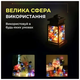 Гирлянда светодиодная 50 LED длина 5 м для декора мультиколор HM-4749 - изображение 5