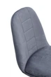 Стул для кухни и гостиной Грейс Астра 440х890х400 чёрный/велюр тёмно серый (GAА0061408) - изображение 6