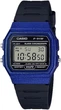 Годинник Casio F-91WM-2AEF. , Синій. Матеріал - Полімер - зображення 1