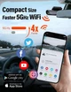 Відеореєстратор IIWEY EY02 4K Wi-Fi 5 ГГц передня 4K + задня 1080P 64 ГБ - зображення 3