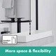 Смеситель для раковины HANSGROHE Metropol черный матовый 32512670 донный клапан Push-Open - изображение 8