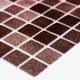 Мозаика PW25207 ANTI DARK BROWN темно-коричневая антискользская с присыпкой облицовочная (13-90503) - изображение 1
