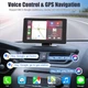 Автомагнитола BDFFLY BD-CP1-B 7” c Apple CarPlay и Android Auto, Bluetooth, GPS, камерой заднего вида - изображение 3