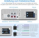 Автомагнитола Wistrue R-2420 1DIN Bluetooth 5.0, FM/AM/RDS, USB, Type-C, AUX, TF, 4×65W - изображение 8