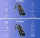 Bluetooth адаптер SONRU B110 2в1 (TX/RX) 5.3 AUX 3.5 мм, беспроводной передатчик и приемник для ТВ, авто, наушников - изображение 4