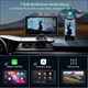 Автомагнитола-планшет ESSGOO 743CP 7” Apple CarPlay Android Auto, Bluetooth, AUX, FM, USB - изображение 3