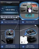 FM трансмиттер LENCENT T25M Bluetooth 5.4 автомобильный адаптер 48W PD 30W QC3.0 USB USB-C - изображение 8