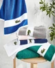 Набір 6 махрових рушників Lacoste для ванної 132х76 см х 2 шт +  40х76 см х 2 шт +  33х33 см х 2 шт Home Heritage Sport Stripe Сірий (1159865044) - зображення 5