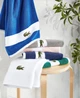 Набір 6 махрових рушників Lacoste для ванної 132х76 см х 2 шт +  40х76 см х 2 шт +  33х33 см х 2 шт Home Heritage Sport Stripe Сірий (1159865044) - зображення 6