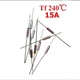 Термопредохранитель отключение TF 240 градусов 250 В 15A BF240 RY - изображение 2