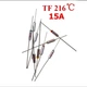 Термопредохранитель отключение TF 216 градусов 250 В 15A BF216 RY - изображение 2