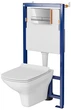 Сиденье - крышка для унитаза CERSANIT Carina Slim K98-0135 Soft Close дюропласт - изображение 5