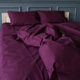 Простыня MirSon Двуспальная 180х220 см 17-0978 Burgundy Ranforce Elite (2200013528975) - изображение 1