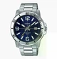 Мужские наручные часы Casio MTP-VD01D-2B, кварцевые, стальной браслет, водозащита 50 м - изображение 1