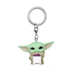 Игровая фигурка на клипсе Funko POP! Мандалорец Грогу с попкорном 3.8 см 90454 - изображение 2