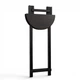 Стол барный деревянный складной круглый 110 см для кафе, ресторана, террасы Черный СД-50-110 - изображение 5