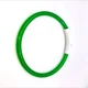 LED ошейник для светящихся собак в темноте со встроенным аккумулятором USB зарядка L 70 см зеленый R9803 - изображение 1