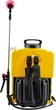 Обприскувач акумуляторний Mastertool Premium жовтий ранцевий на 16 л 92-9716 (ml-29319) - изображение 3
