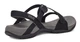Жіночі сандалі Teva Ascona Cross Strap з перехресними ремінцями та амортизуючою підошвою трекінг повсякденні комфортні відкриті чорні 38 - изображение 4