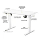 Стіл з електрорегулюванням висоти Mealux PowerDesk Lite XL White (арт. EVO-202 Lite W/W) - изображение 3