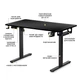 Стіл Mealux PowerDesk Lite XL Black (арт. EVO-202 Lite B/B) - зображення 4