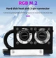 Радиатор для M.2 RGB, Black, вентилятор (2 шт, 3-pin TISHRIC 000349186 - изображение 2