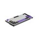 Клавиатура беспроводная Hellyberry HK75, White/Violet, Bluetooth/USB 2.4GHz/USB, механическая Hator (2000003492916) - изображение 4