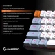 Клавіатура MK130R, Black, USB, механічна (перемикачі Outemu Red) GamePro (teh0028271) - зображення 3