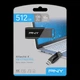 Флеш накопитель USB 512Gb Attaché X, Black, USB 3.2 Gen 1, до 130 МБ/с (P-FD512ATTX-GE) PNY (2000003501113) - изображение 8