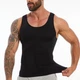 Компресійна чоловіча майка з утяжкою TaudFit, чорна, розмір 2XL-3XL - зображення 6