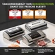 Вакууматор Bonsenkitchen VS5100 135W 15л/мин со встроенным резаком и зажимом для пакетов - изображение 2