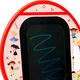 Дитячий графічний планшет LCD 4,5 дюйма зі стилусом для малювання Ракета 4502-3 на батарейках - зображення 3