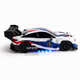 Машинка для дрифта на радиоуправлении BMW M4 GT3 4WD дрифт машина БМВ 2 Скорости Неоновая подсветка, Свет - изображение 5