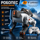 Пёс-робот на радиоуправлении 9514-01 парогенерация, стреляет орбизами, озвучивание на английском, режим обучения и патрулирования, программирование действий, аккумулятор 3.7V, для детей от 8 лет - изображение 3