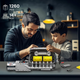 Конструктор двигателя Mould King 10202 V12 1260 деталей с электромотором — механическая модель ДВС, 12 подвижных поршней, 4-ступенчатая коробка передач, ГРМ, коленчатый вал, 37 см - изображение 6