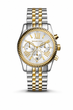 Годинник жіночий Michael Kors Lexington МК5955 срібло із золотом - зображення 1