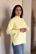 Светр INEDIT 10619-1 Yellow ONE SIZE - изображение 2