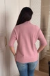 Светр INEDIT 10867 Pudra ONE SIZE - зображення 3