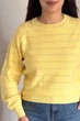 Светр INEDIT 10621 Yellow ONE SIZE - зображення 4