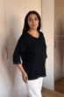 Светр INEDIT 10858 Black ONE SIZE - изображение 2