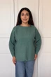 Светр INEDIT 10612 Green-Sea ONE SIZE - зображення 4