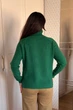 Светр INEDIT 10626 Green ONE SIZE - изображение 3