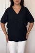 Светр INEDIT 10856 Black ONE SIZE - изображение 2