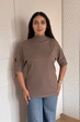 Светр INEDIT 10857 Capucino ONE SIZE - изображение 2