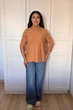 Светр INEDIT 10847 Caramel ONE SIZE - изображение 4