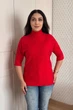 Светр INEDIT 10867 Red ONE SIZE - зображення 5
