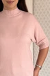 Светр INEDIT 10857 Pudra ONE SIZE - зображення 3