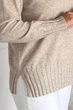 Светр INEDIT 10619 Beige ONE SIZE - изображение 5