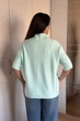 Светр INEDIT 10847 Light-Green ONE SIZE - изображение 3